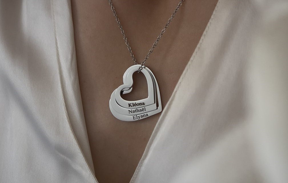 Collier Prénom Coeur