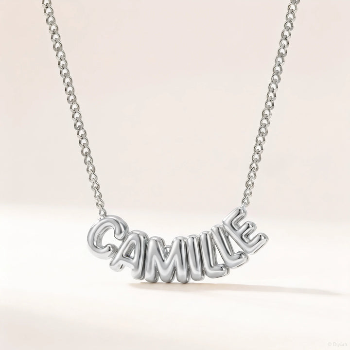 Collier Lettres 3D