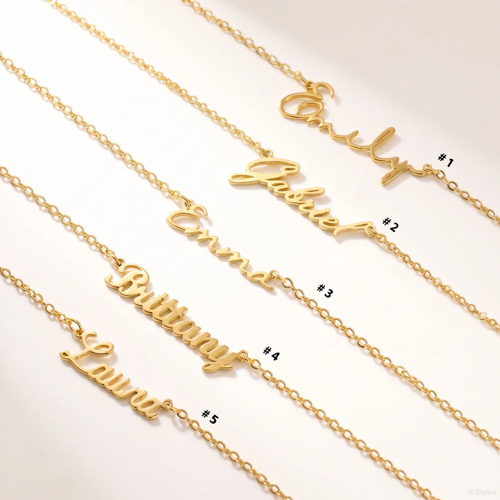 Collier Prénom Personnalisé
