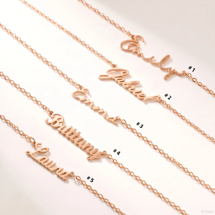 Collier Prénom Personnalisé