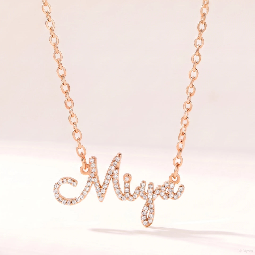 Collier Prénom Strass