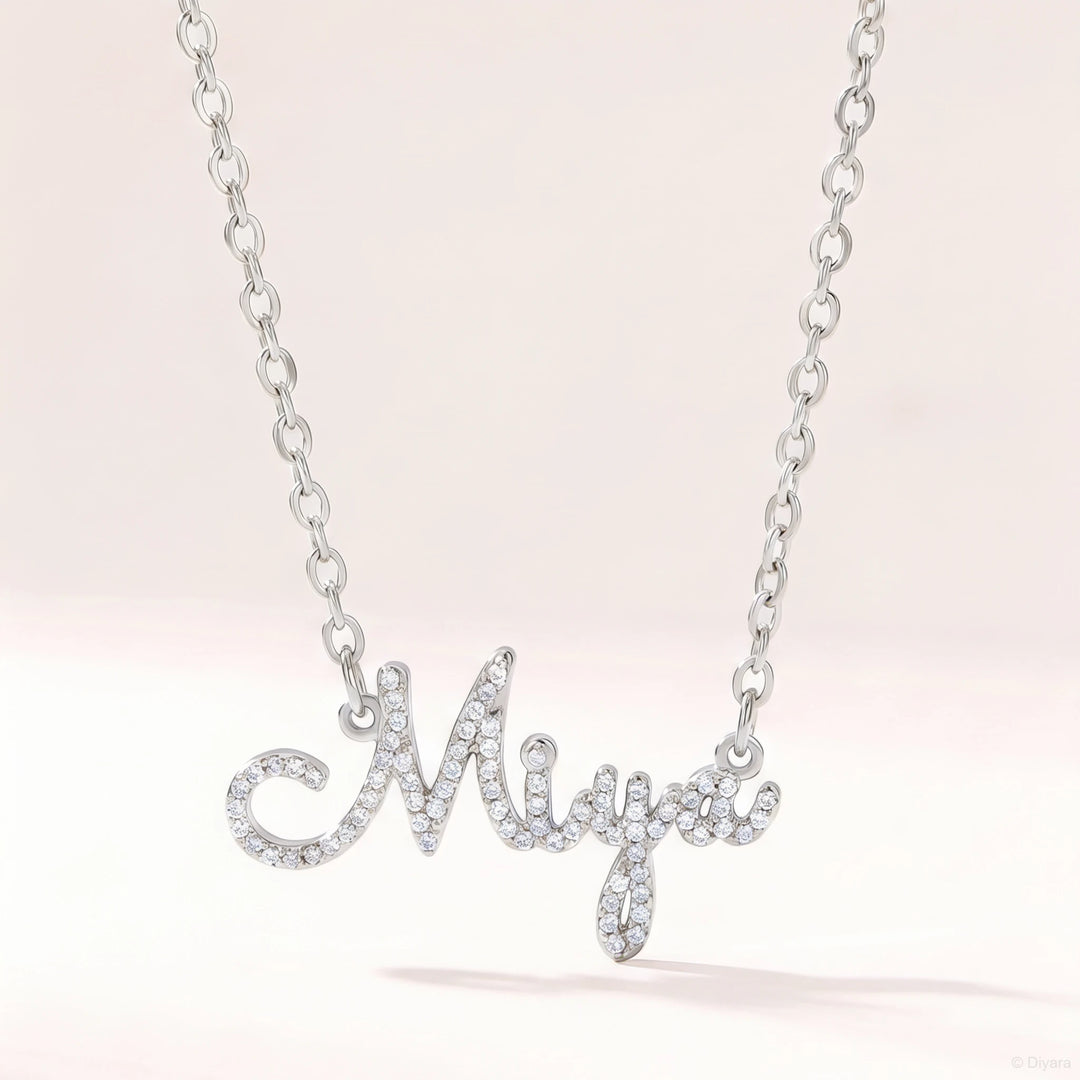 Collier Prénom Strass