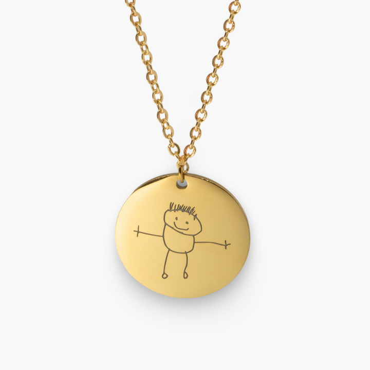 Collier Dessin Personnalisé