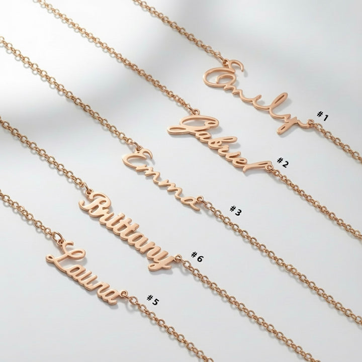 Collier Prénom Personnalisé