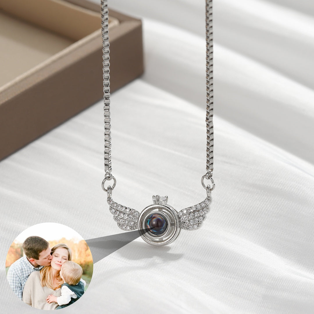 Necklace with Photo Inside 